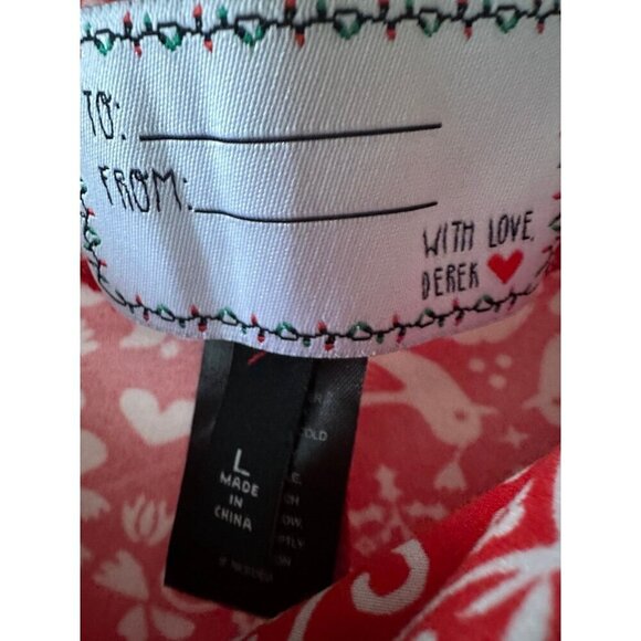 With Love, Derek women’s size large Christmas Leggings - Picture 6 of 8